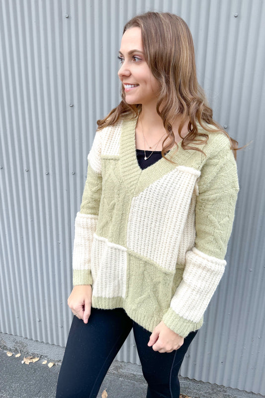 Say It Ainโt So Sweater, Green