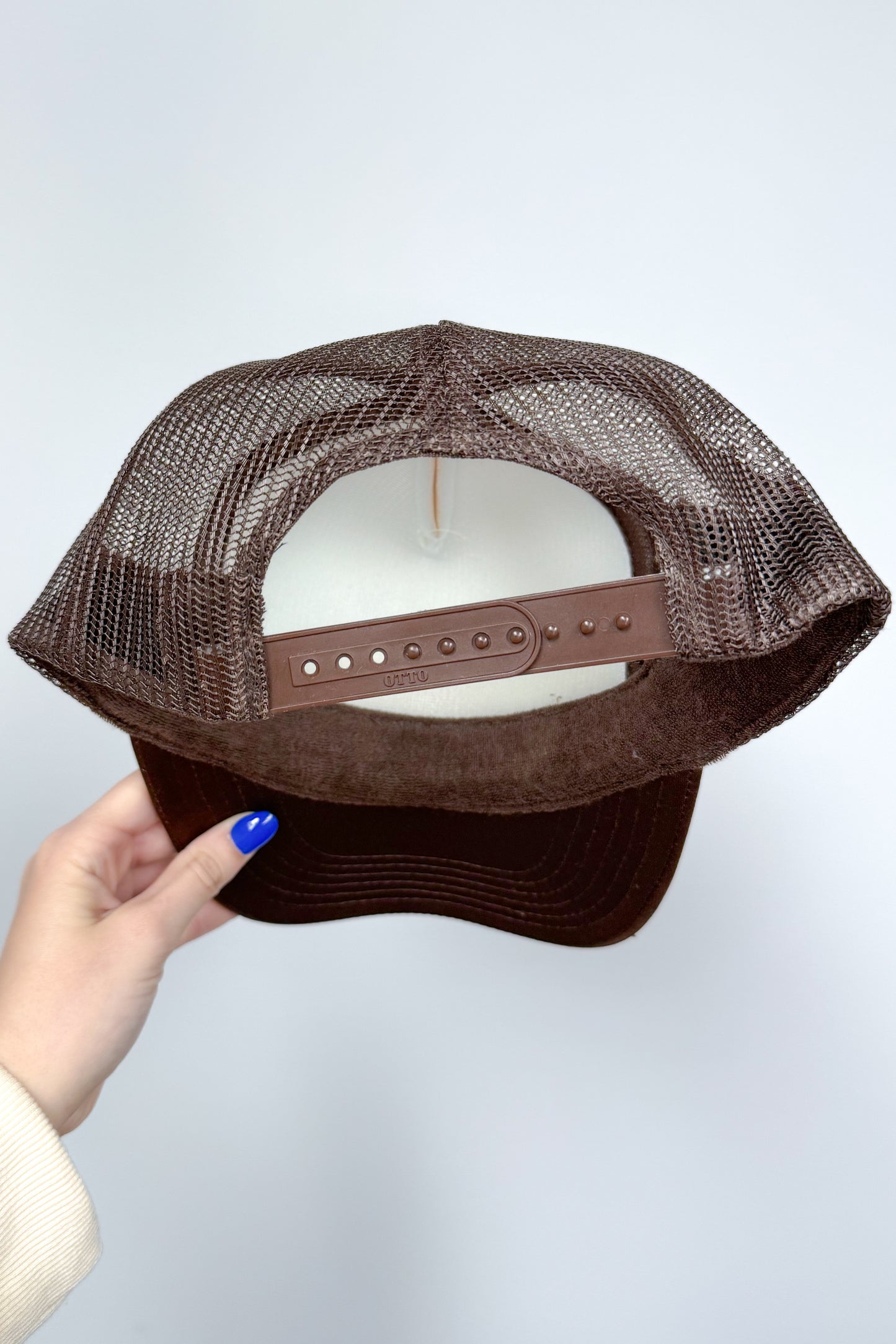 Cool It Cowboy Trucker Hat, Brown/Tan