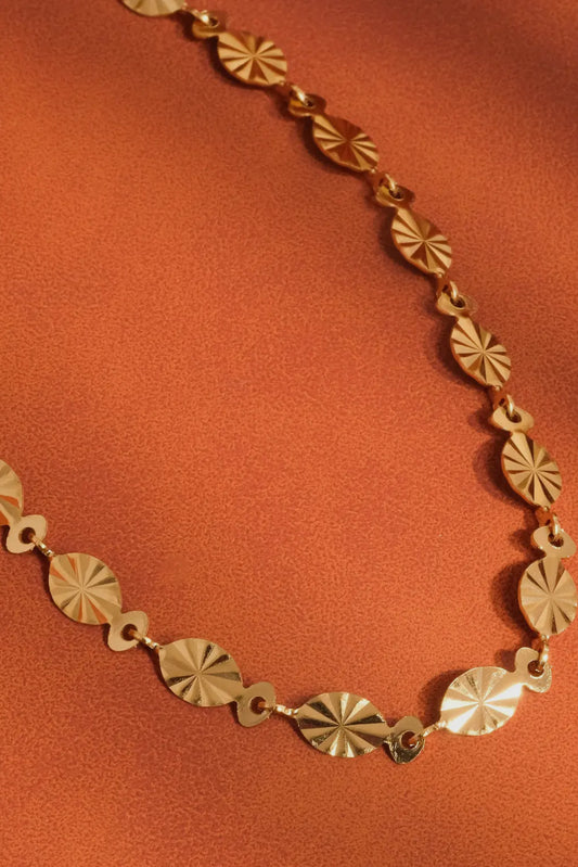 Andie 18K Gold Plated Stainless Steel Necklace, Gold