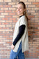 Emma Oversized Cable Vest, Oatmeal