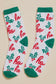 Christmas Fuzzy Socks Assorted Pack of 4