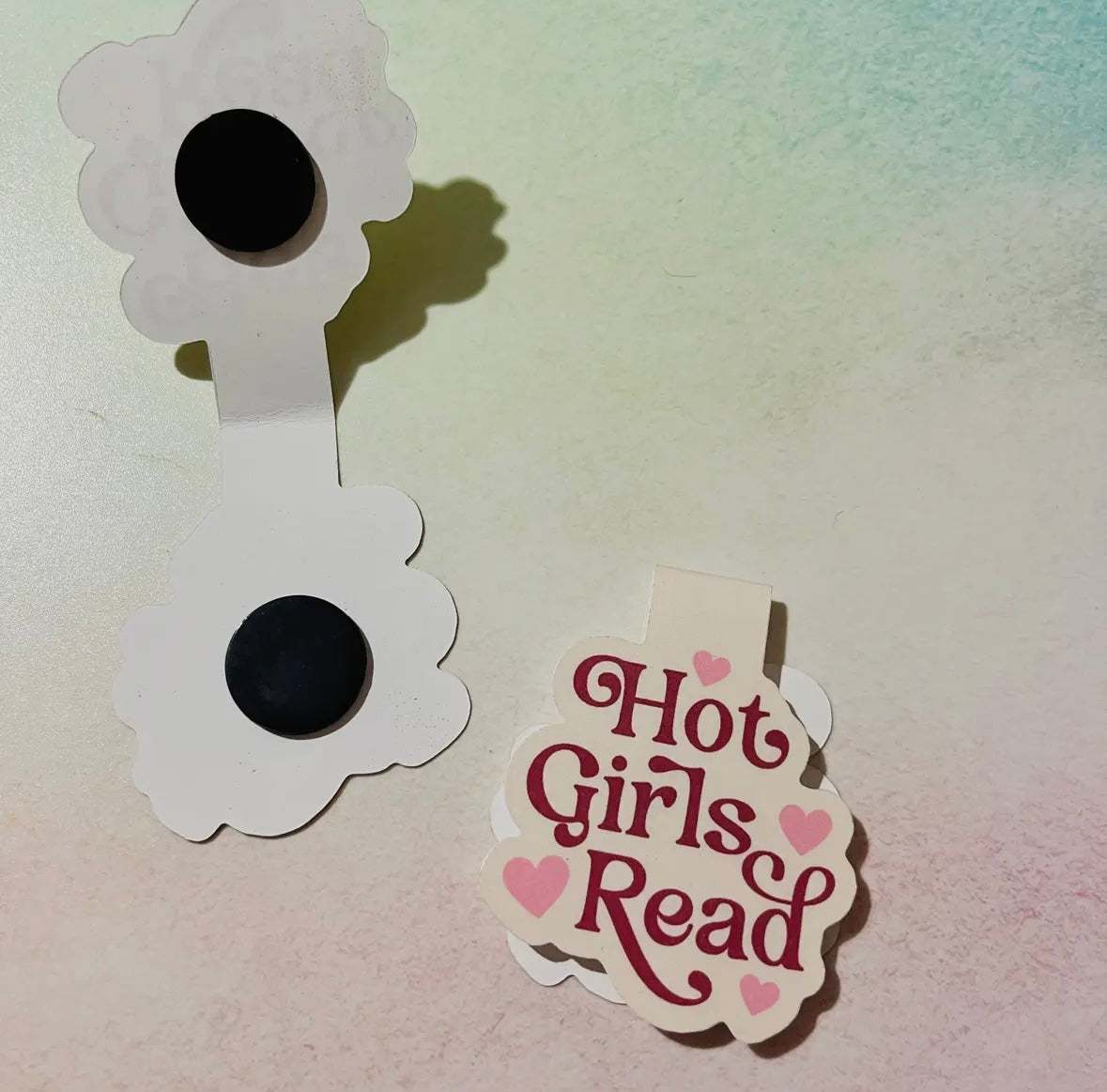 Hot Girls Read Magnetic Bookmark