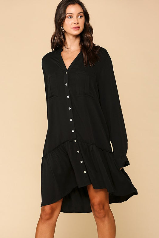 Day By Day Dress, Black