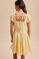 Ray of Sunshine Mini Dress, Lemon Water