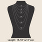 Paisley Denim And Assorted Charms Chain Layered Necklace, Gold