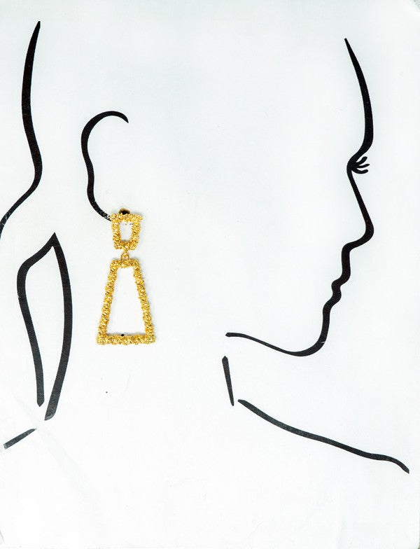 Glimmer Of Hope Earrings, Gold