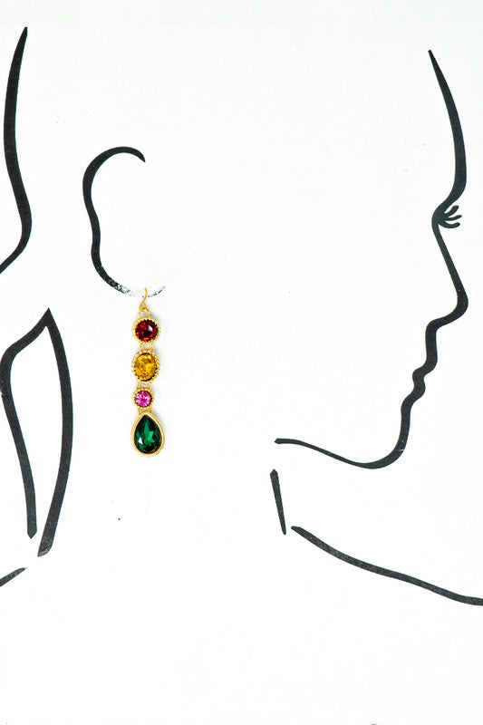 Show Me The World Earrings, Multi