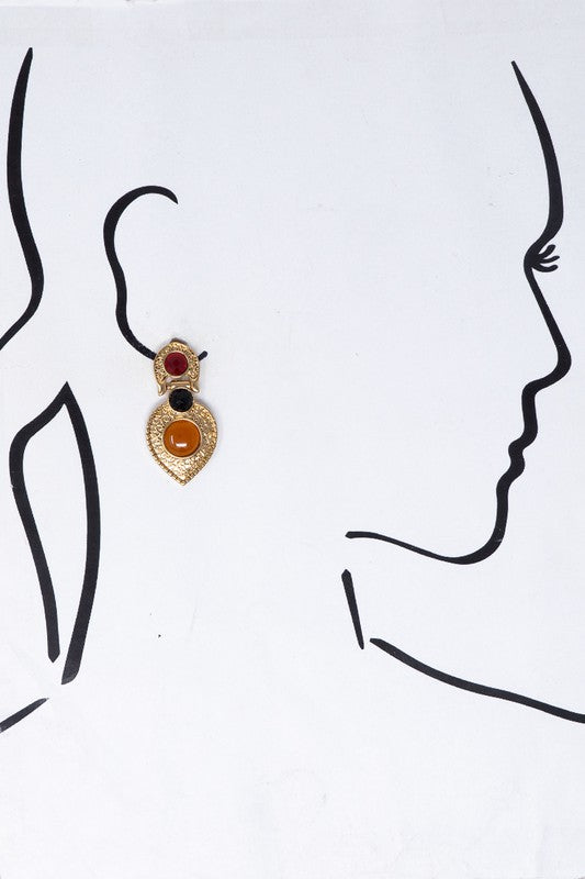 Boho Vibes Earrings, Gold