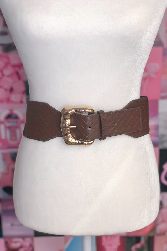 Pull It Together Belt, Brown *FINAL SALE*