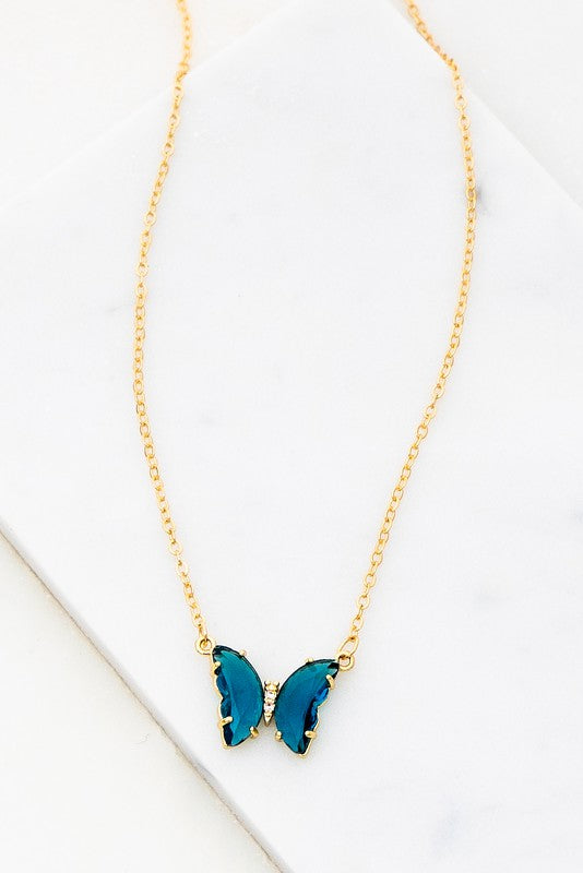 Sweet Escape Necklace, Blue