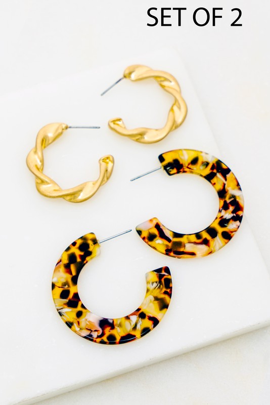 Finally Yours Earring Set, Gold