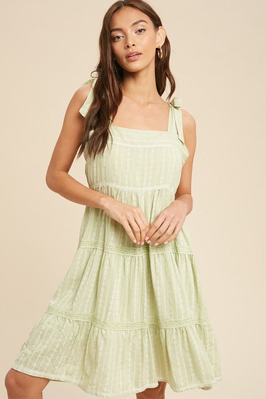 Simply Delightful Dress, Green Tea