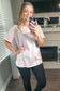 Laid Back Tie Dye Top, Pink *FINAL SALE*