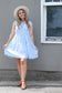 Take Me Away Dress, Blue *FINAL SALE*