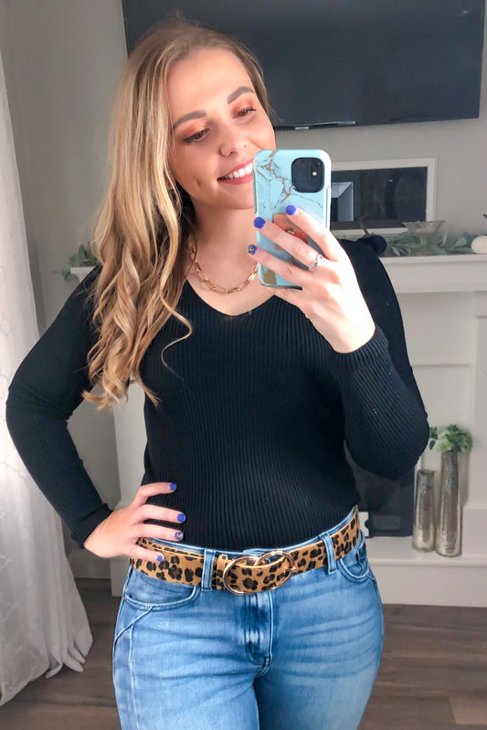 Keep It Basic Top, Black