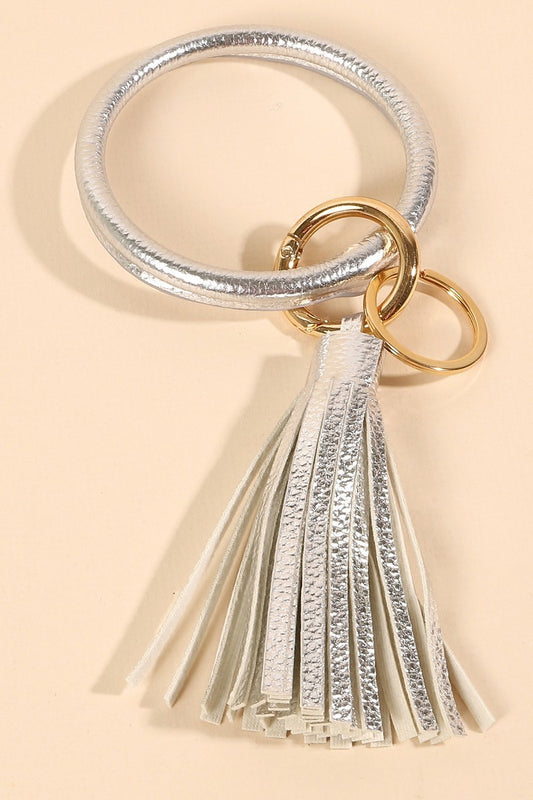 Ride In Style Keyring, Silver