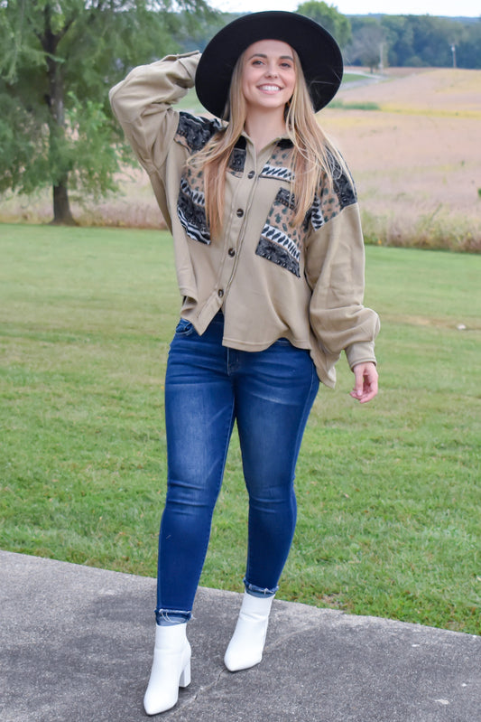 Show Me The Way Jacket, Fog